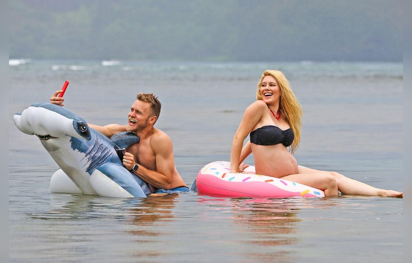 spencer pratt Heidi Montag pregnant bikini beach