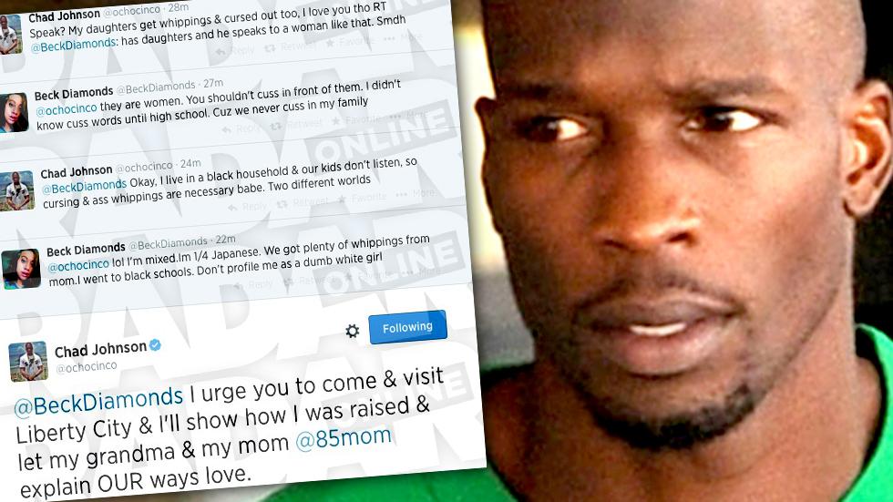 ‘Disturbing!’ Chad Ochocinco Johnson Brags About Giving His Daughters