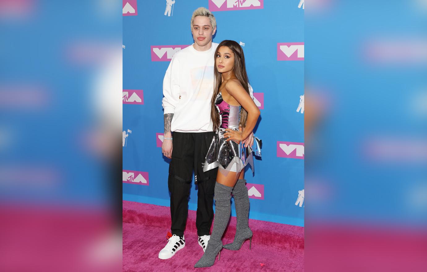 Pete Davidson and Ariana Grande MTV Video Music Awards