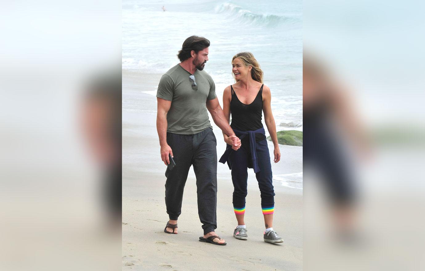 Denise Richards Aaron Phypers Honeymoon PDA