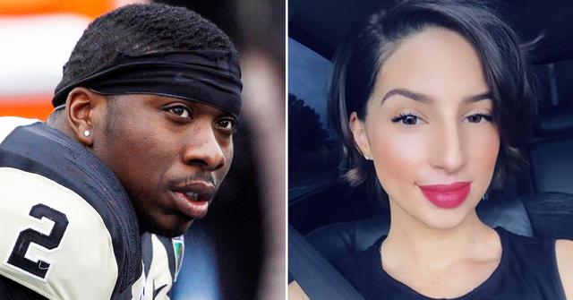 zac stacy assaulted ex girlfriend baby mama kristin evans pregnancy window nfl r