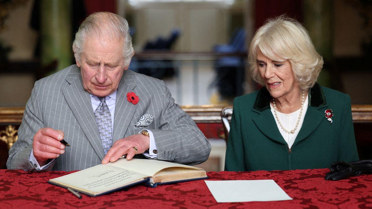 Photo of King Charles and Queen Camilla