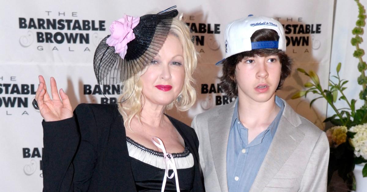 cyndi lauper son arrested