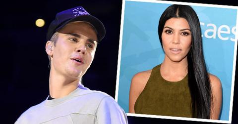 //justin bieber sets record straight kourtney kardashian hook up rumors pp