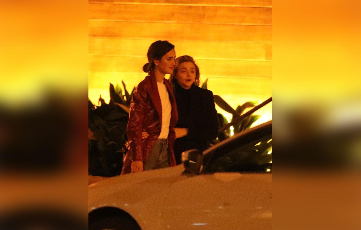 Chloe Grace Moretz Caught Kissing Alleged Girlfriend Kate Harrison