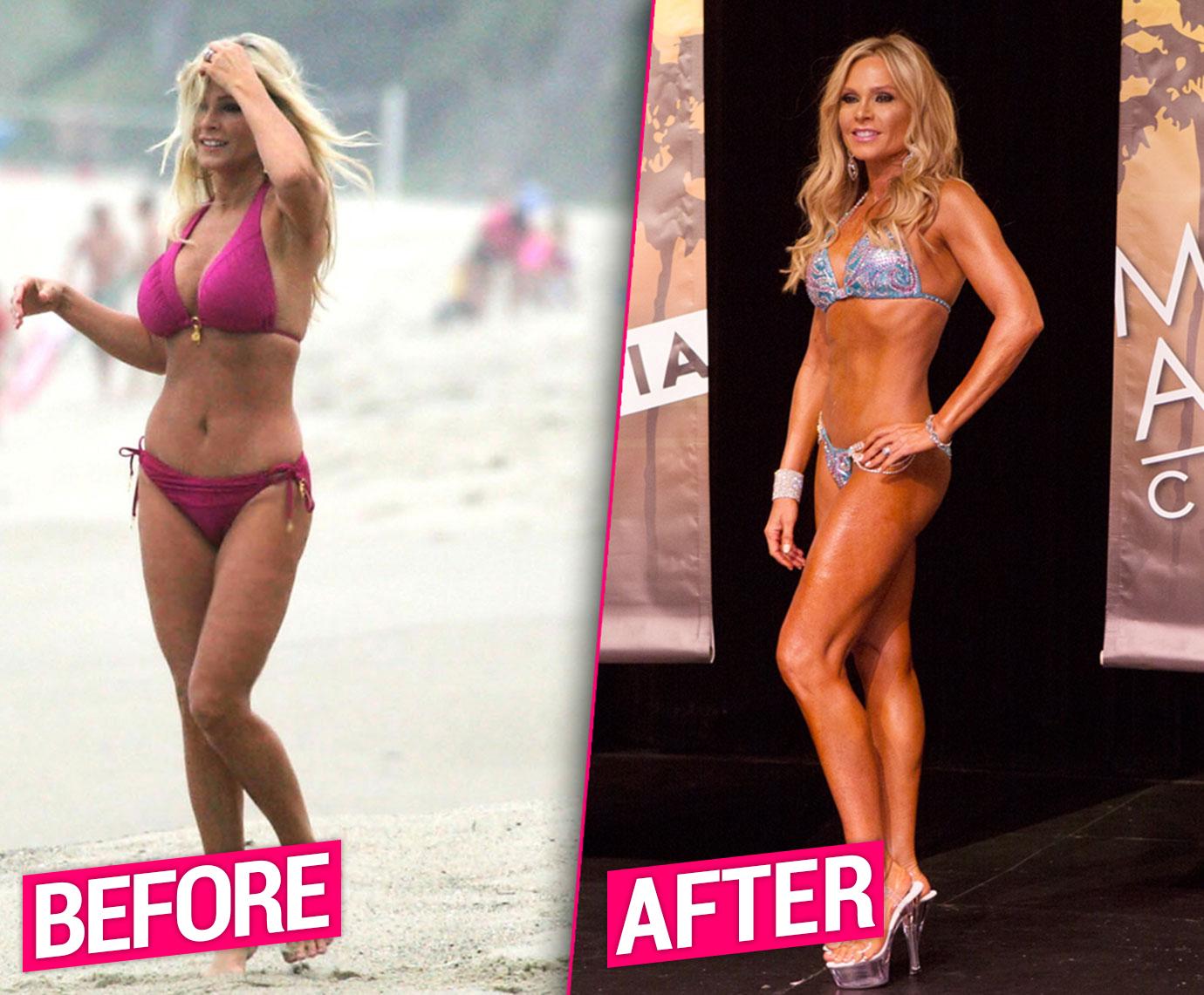 //real housewives body transformation weight loss pics