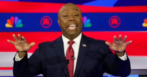 donald trump tim scott nikki haley ties new hampshire victory speech