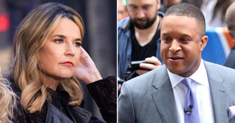 Savannah Guthrie and Craig Melvin each made news of their own on Thursday.
