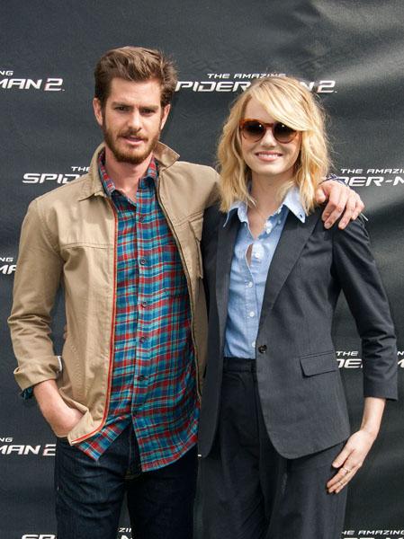 Andrew Garfield Emma Stone Guess Who Celebrity Mansion