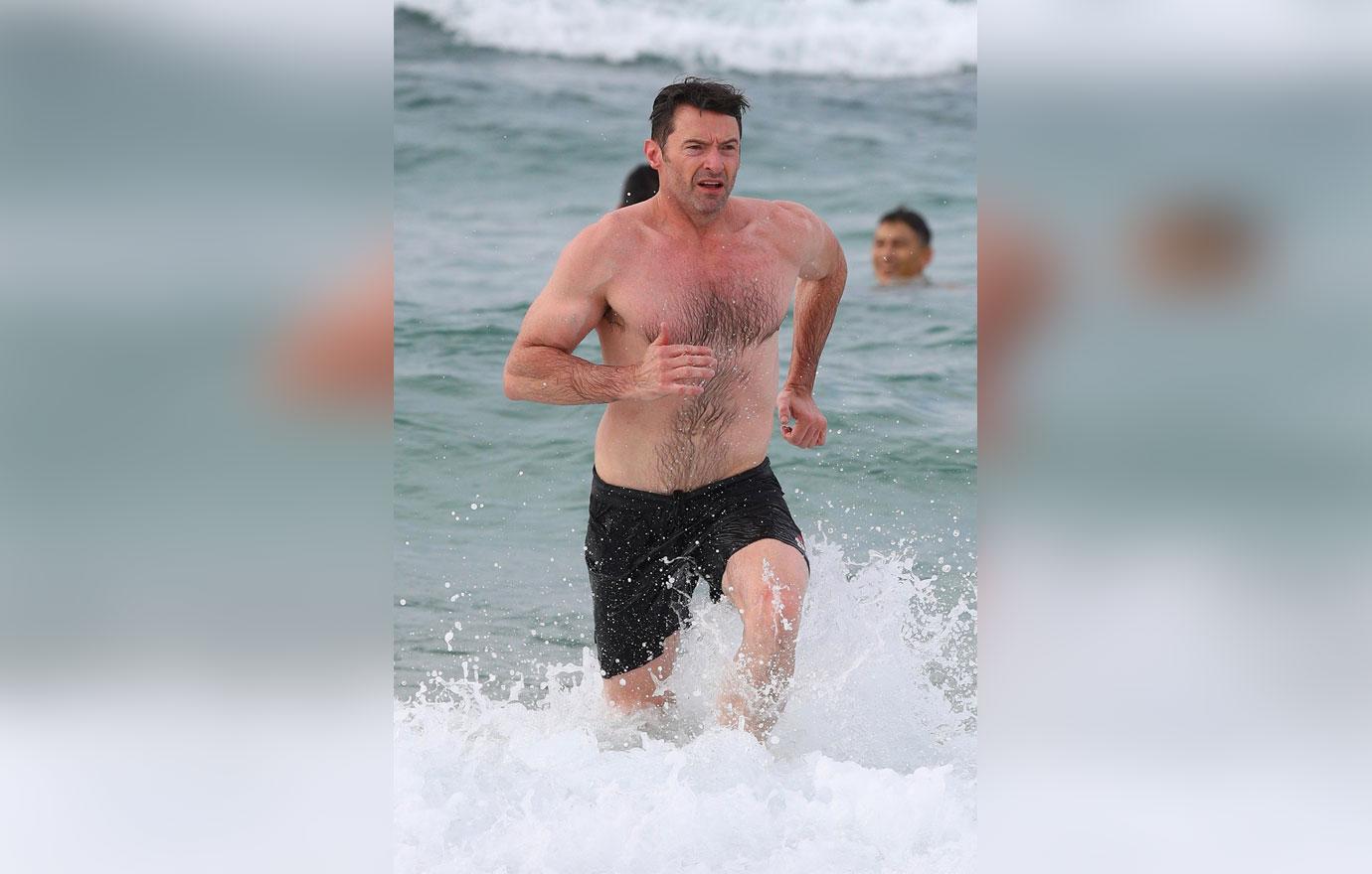 //hugh jackman bondi beach australia