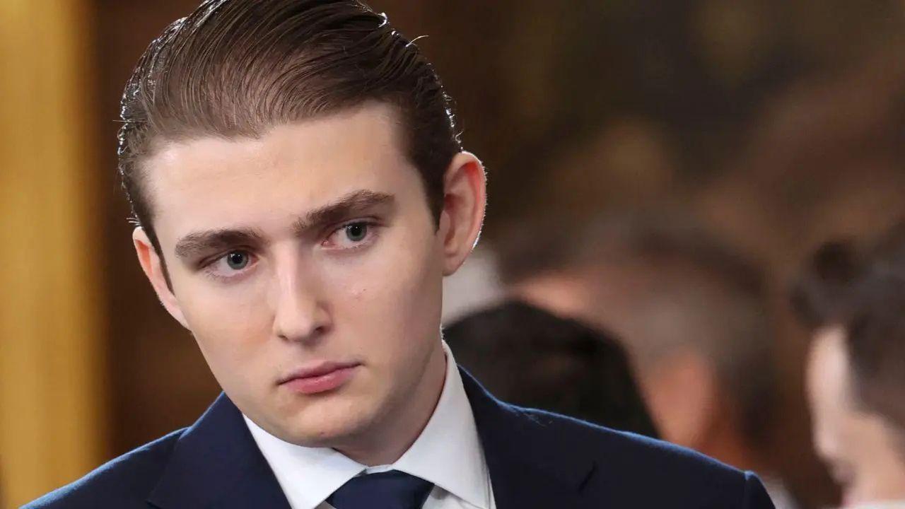 A photo of Barron Trump