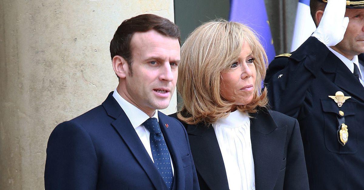 emmanuel brigitte macron relationship timeline plane slap