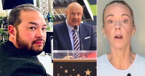 Composite photo of Jon Gosselin, Dr. Phil, and Kate Gosselin