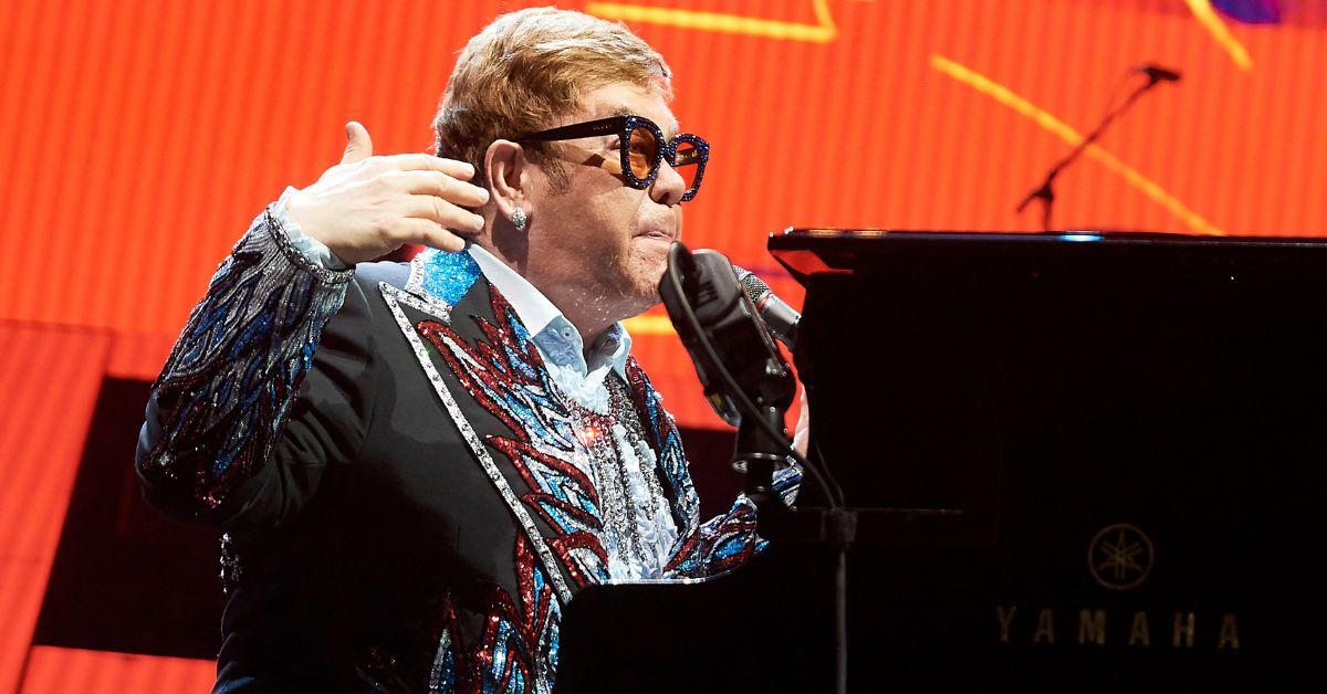 Fans were scolded by John during a 2018 concert after someone touched him on stage.