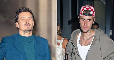 orlando bloom and justin bieber