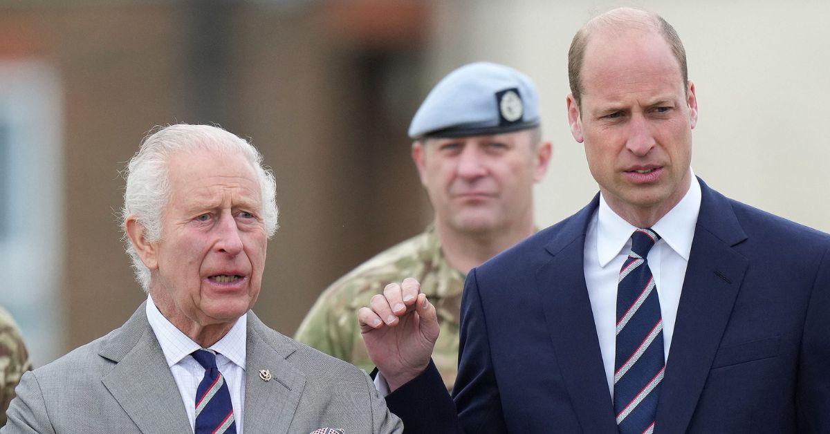 Photo of Prince William, King Charles III,