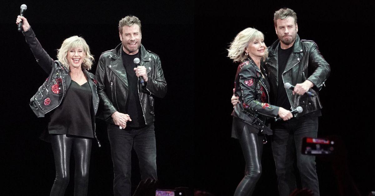 john travolta love triangle princess diana olivia newton john