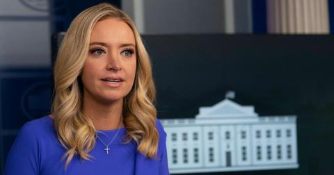 donald trump attacks kayleigh mcenany nh good night joe biden