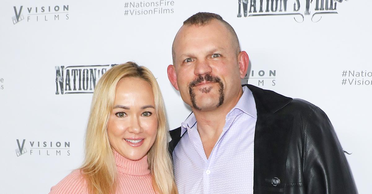 chuck liddell wife heidi cited police fight party no injuries