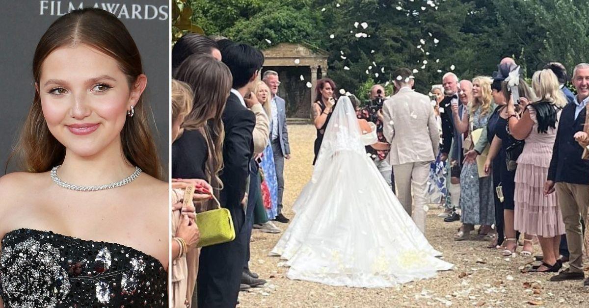 Actress Mia McKenna-Bruce Marries Boyfriend Tom Leach One Year After Welcoming Son Leo