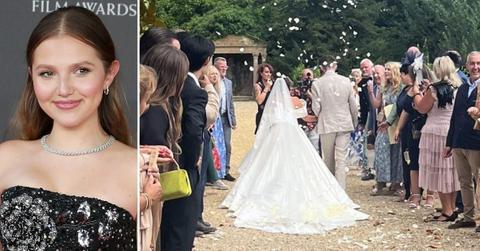Actress Mia McKenna-Bruce Marries Boyfriend Tom Leach One Year After Welcoming Son Leo