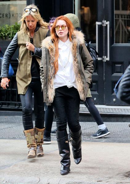 //lindsay lohan lady victoria nyc