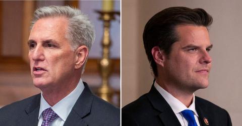 kevin mccarthy trashed allowing matt gaetz trash him biden impeachment