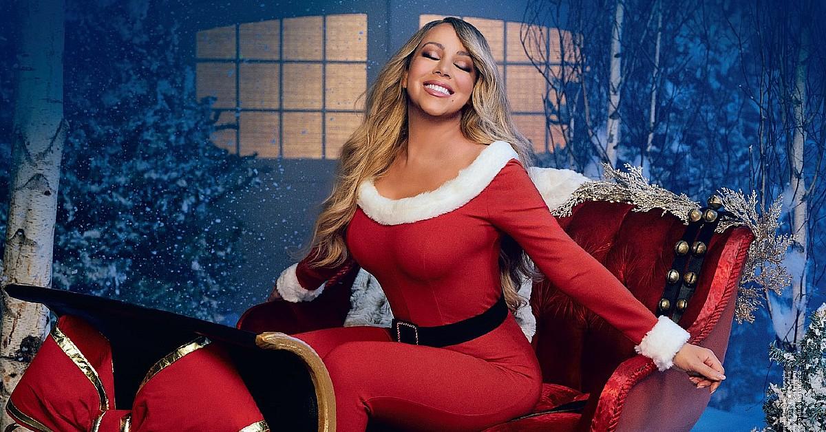 mariahcareycheistmas cover columbia records