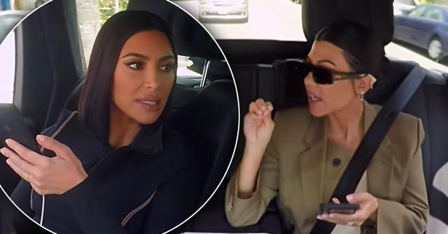 Kim & Kourtney Kardashian Fight Before She Leaves ‘KUWTK’