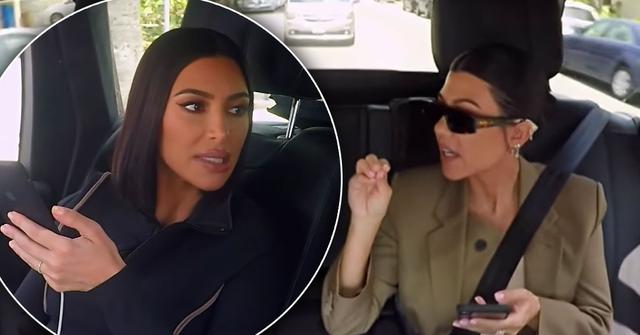 Kim & Kourtney Kardashian Fight Before She Leaves ‘KUWTK’