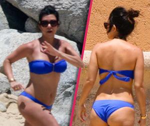 //kourtney bikini pp tall