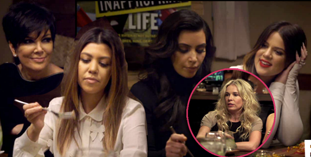 The Dinner Party From Hell! Kardashian Sisters Break Bread – And Trade ...