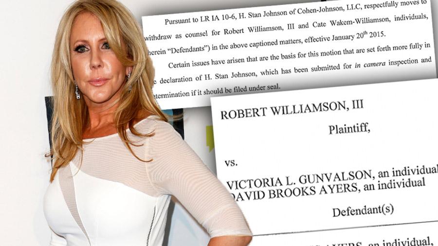 Vicki Gunvalson Vodka Lawyer Quits