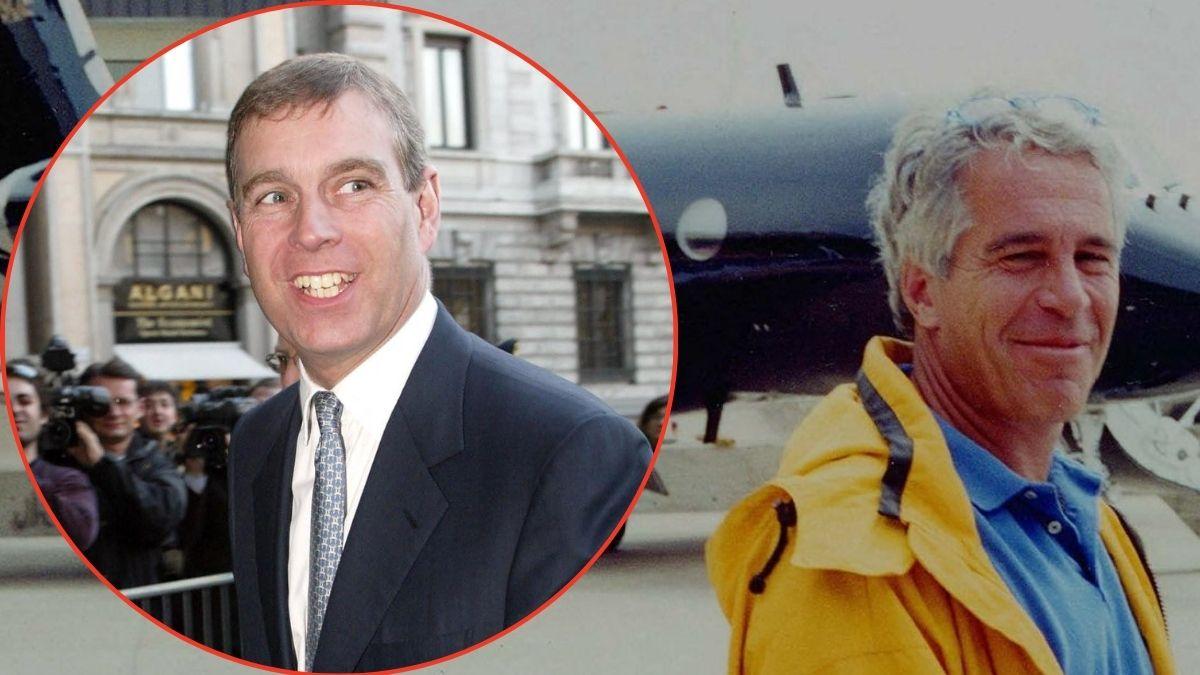 Republic said activists displayed an image of Jeffrey Epstein and Prince Andrew inside Buckingham Palace's Throne Room.