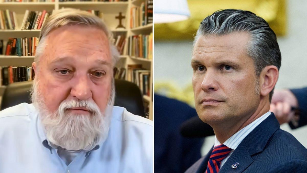 Photo of Pete Hegseth, Pastor Doug Wilson