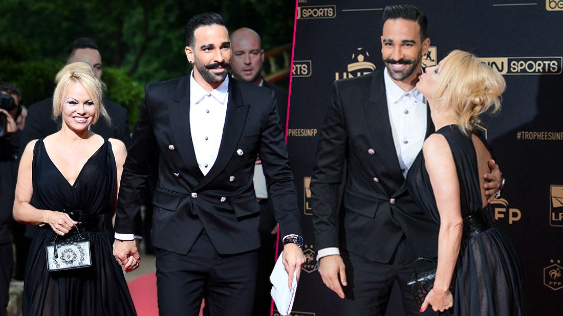 Pamela Anderson & World Cup Soccer Adil Rami Boy Toy Loved Up In France