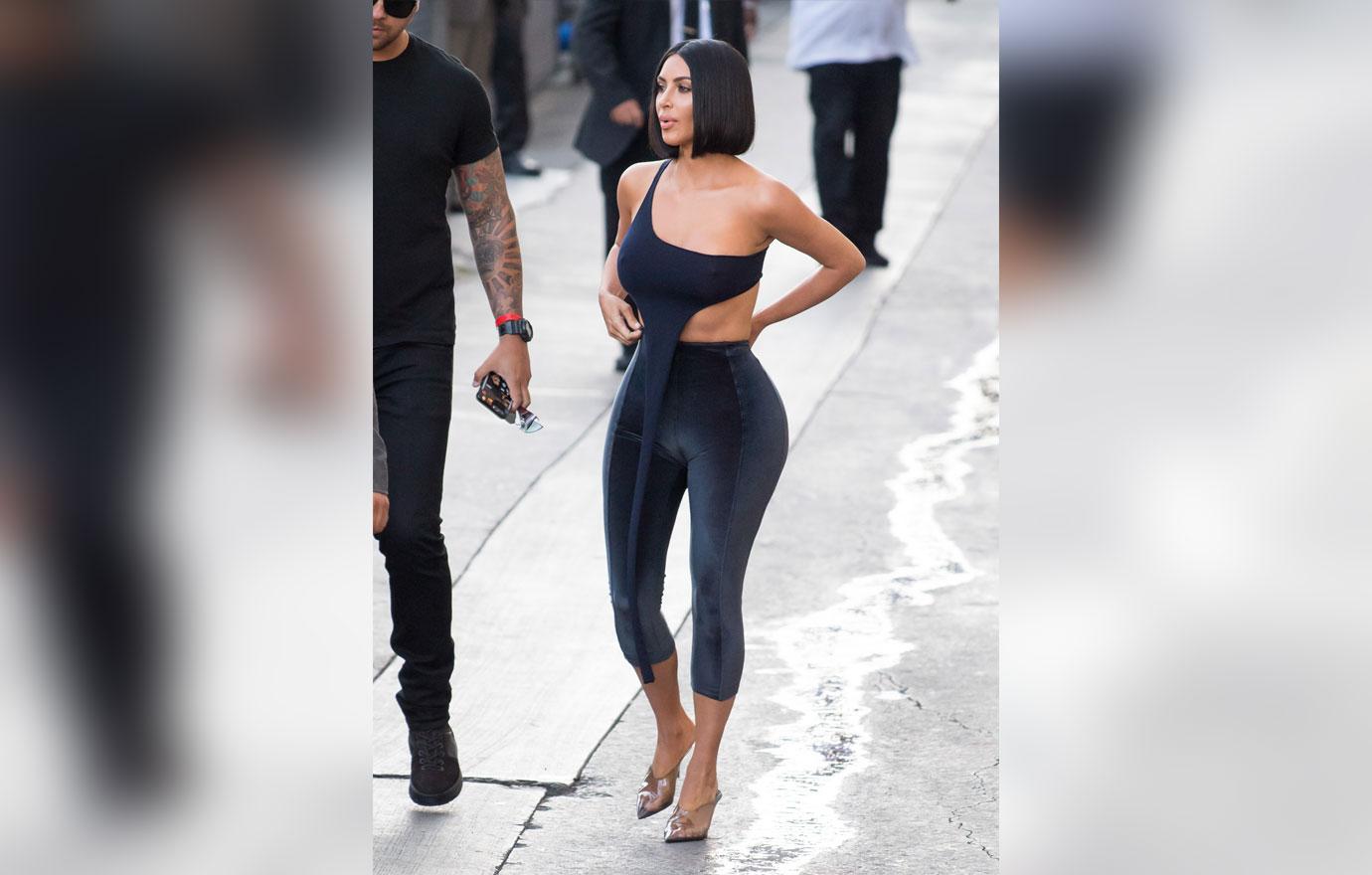 Kim Kardashian Ribs Skinny