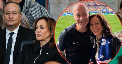Photo of Doug Emhoff and Kamala Harris