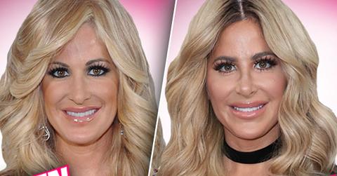 //kim zolciak denies plastic surgery nose job lip fillers wwhl pp