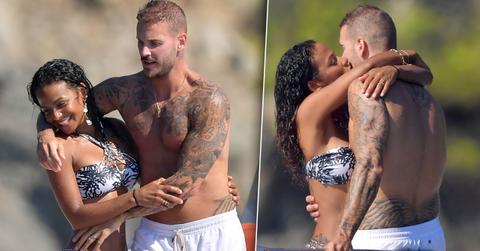 Christina Milian Bikini Boyfriend PDA