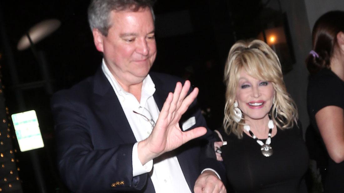 Dolly Parton Spotted With Mystery Man