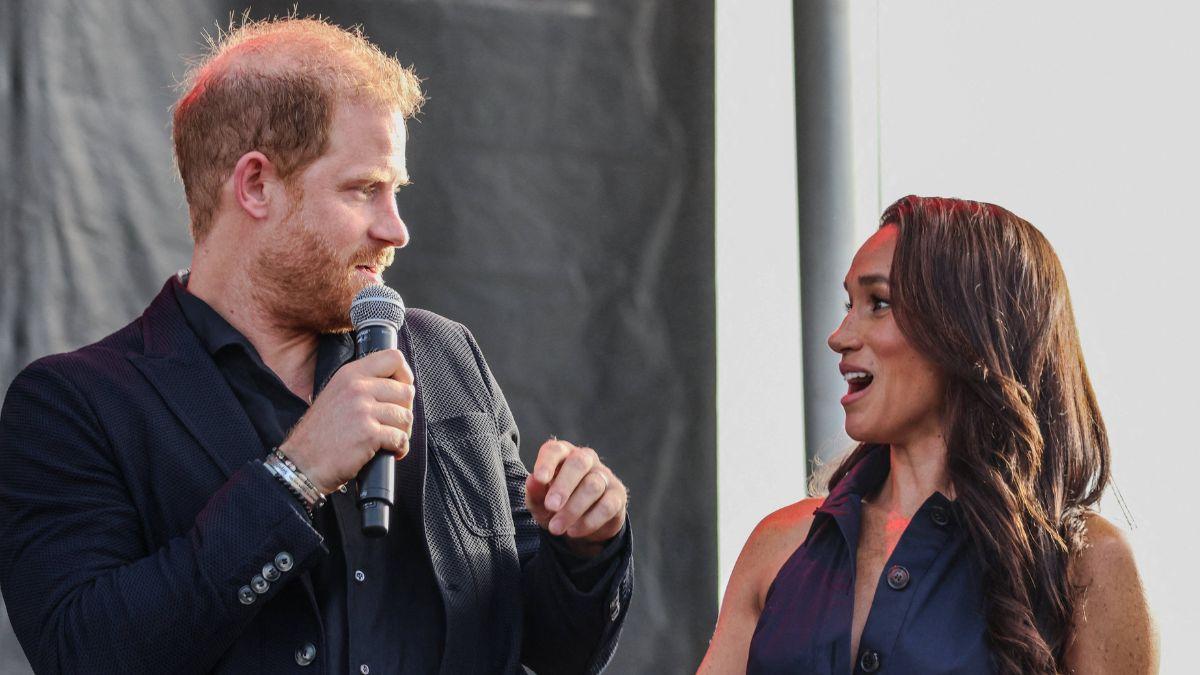 Photo of Prince Harry and Meghan Markle