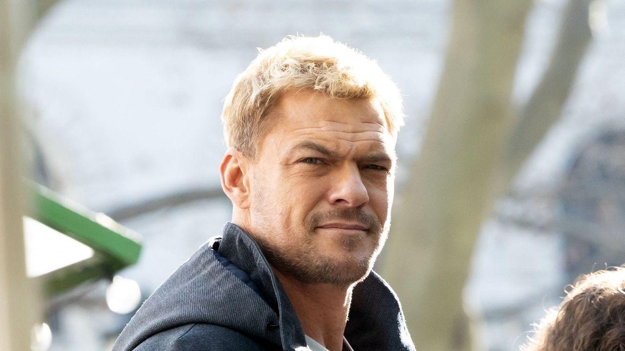 Alan Ritchson said neighbor Ronnie Taylor confronted him while he was riding his motorcycle in Tennessee.