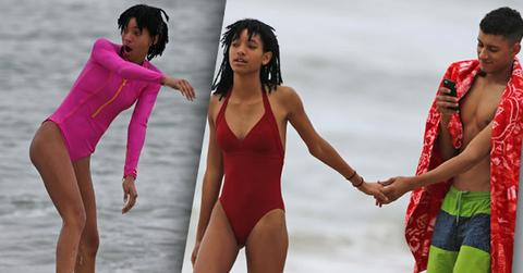 Willow Smith Bikini Boyfriend PDA