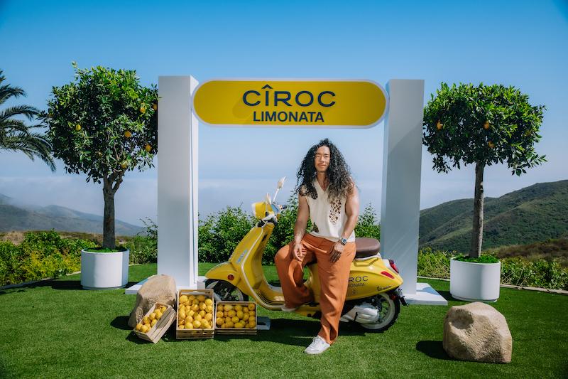 cole walliser kicks off summer with ciroc limonata at the limonata villa experience in malibu