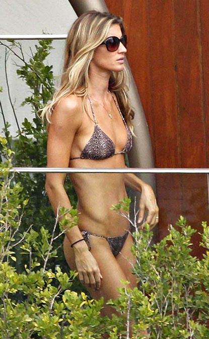 //gisele bundchen bikini workout