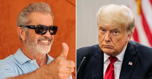 mel gibson salutes donald trump ufc video twitter reactions