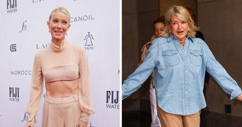 gwyneth paltrow and martha stewart