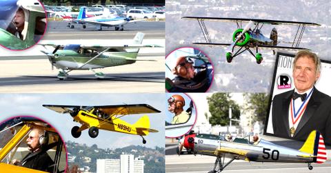 Harrison Ford Flying Photos