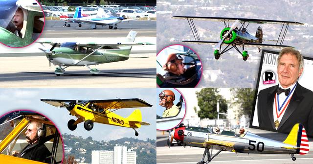 Harrison Ford Flying Photos